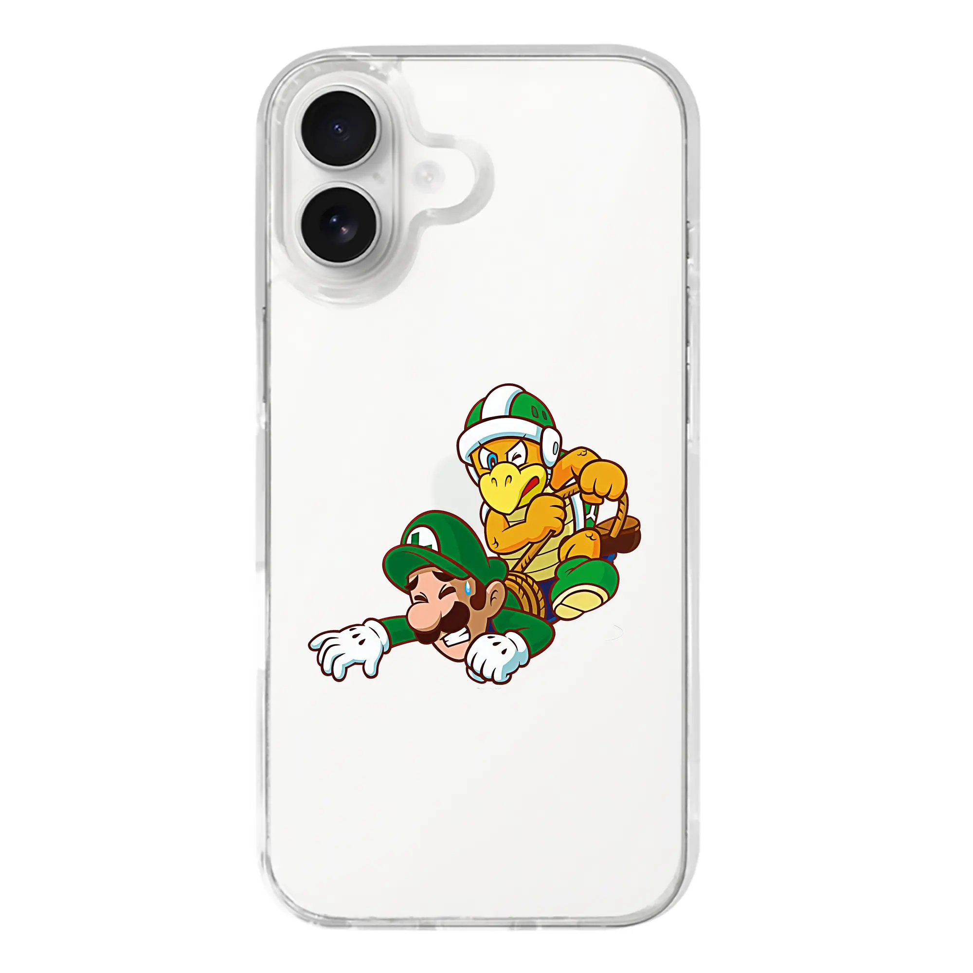 マリオ グッズ パタパタ - iPhone 17シリーズ 透明スマホケース – 薄型・耐衝撃・精密フィット保護カバー